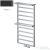 Radeco LOFT PLUS 1 821x550 design radiátor,MARS 5 (antracit) színben