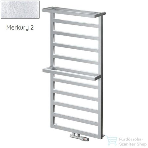 Radeco LOFT PLUS 1 821x550 design radiátor,MERKURY 2 (ezüst) színben