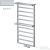 Radeco LOFT PLUS 1 821x550 design radiátor,SATURN1 (metál jégszürke) színben