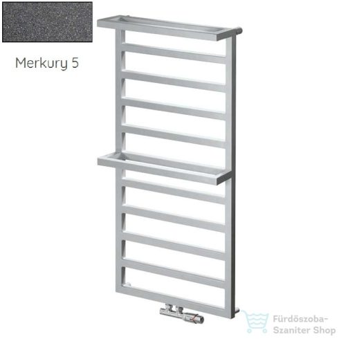 Radeco LOFT PLUS 2 1160x550 design radiátor,MERKURY 5 (metál sötétszürke) színben