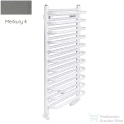  Radeco MARIO A2-500/M 680x535 törölközőszárítós radiátor MERKURY 4 (metál szürke) színben