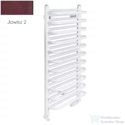   Radeco MARIO A3-500/M 870x535 törölközőszárítós radiátor JOWISZ 2 (metál bordó) színben