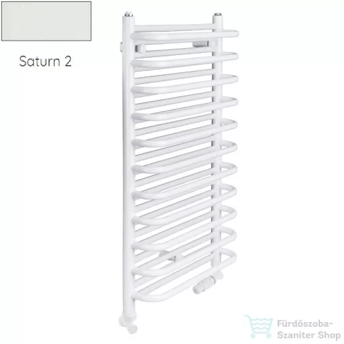 Radeco MARIO A4-350/M 1060x385 törölközőszárítós radiátor SATURN 2 (matt fehér) színben