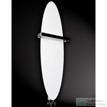   Radeco ORRO 990x280 ovális design radiátor törölközőtartó nélkül, RAL 9016 (fényes fehér) színben