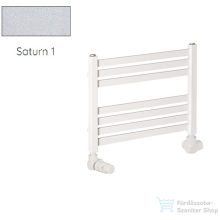   Radeco PINO K AK1-500/EP 415x530 törölközőszárítós radiátor, SATURN 1 (metál jégszürke) színben