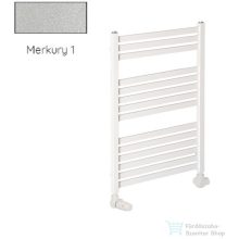   Radeco PINO K AK3-400/EP 850x430 törölközőszárítós radiátor, MERKURY 1 (metál ezüst) színben