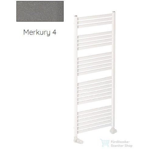 Radeco PINO K AK6-600/EP 1450x630 törölközőszárítós radiátor, MERKURY 4 (metál szürke) színben