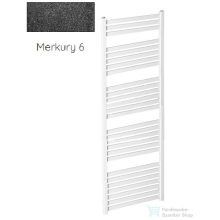   Radeco PINO K AK7-500/EP 1630x530 törölközőszárítós radiátor, MERKURY 6 (metál fekete) színben