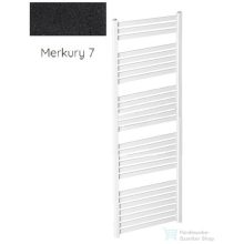   Radeco PINO K AK7-500/EP 1630x530 törölközőszárítós radiátor, MERKURY 7 (matt fekete) színben