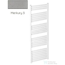   Radeco PINO K AK7-600/EP 1630x630 törölközőszárítós radiátor, MERKURY 3 (metál világosszürke) színben