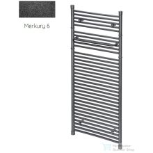   Radeco RETRO A4-500/P/KOLOR 1060x545 design radiátor, MERKURY 6 (metál fekete) színben