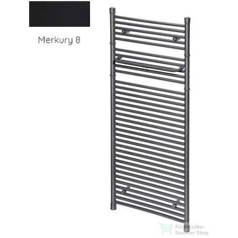 Radeco RETRO A4-500/P/KOLOR 1060x545 design radiátor, MERKURY 8 (selyemfényű fekete) színben