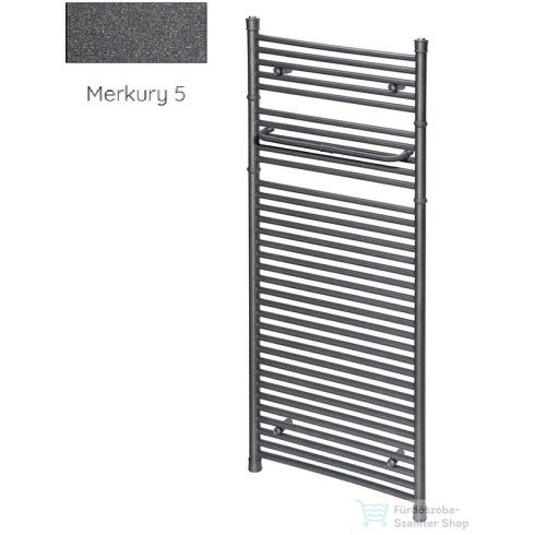 Radeco RETRO A5-500/P/KOLOR 1250x545 design radiátor, MERKURY 5 (metál sötétszürke) színben