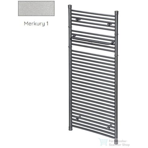 Radeco RETRO A6-400/P/KOLOR 1440x445 design radiátor, MERKURY 1 (metál ezüst) színben