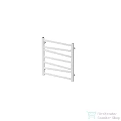 Radeco RIVER 1 600x530 design radiátor, fényes fehér