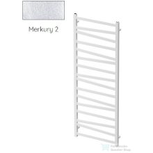   Radeco RIVER 4 1395x530 design radiátor, MERKURY 2 (ezüst) színben
