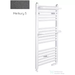   Radeco ROSA AD1-500/R 490x550 törölközőszárítós radiátor, MERKURY 5 (metál sötétszürke) színben