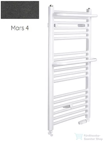 Radeco ROSA AD2-600/R 680x650 törölközőszárítós radiátor, MARS 4 (metál antracit) színben