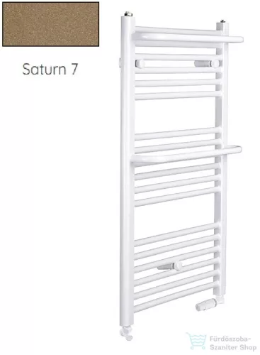 Radeco ROSA AD3-500/R 870x550 törölközőszárítós radiátor, SATURN 7 (metál homok) színben