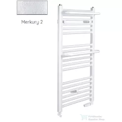   Radeco ROSA AD3-600/R 870x650 törölközőszárítós radiátor, MERKURY 2 (ezüst) színben