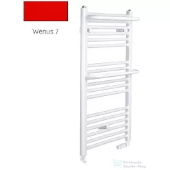   Radeco ROSA AD3-600/R 870x650 törölközőszárítós radiátor, WENUS 7 (piros) színben