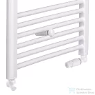 Radeco ROSA AD4-600/R 1060x650 törölközőszárítós radiátor, MERKURY 2 (ezüst) színben