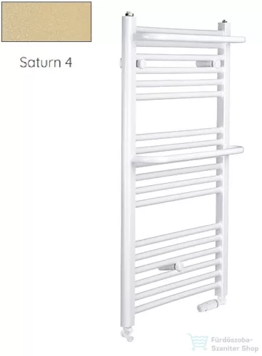Radeco ROSA AD4-600/R 1060x650 törölközőszárítós radiátor, SATURN 4 (metál bézs) színben