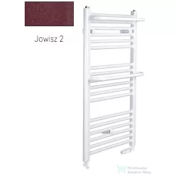   Radeco ROSA AD5-600/R 1250x650 törölközőszárítós radiátor, JOWISZ 2 (metál bordó) színben