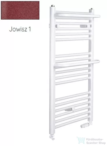 Radeco ROSA AD6-500/R 1440x550 törölközőszárítós radiátor, JOWISZ 1 (matt bordó) színben