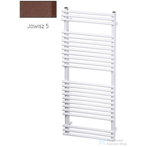 Radeco SARA E A1-400/SPE 496x450 törölközőszárítós radiátor, JOWISZ 5 (matt barna) színben