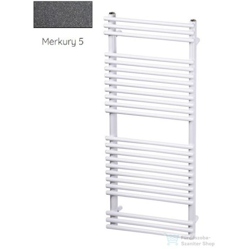 Radeco SARA E A1-400/SPE 496x450 törölközőszárítós radiátor, MERKURY 5 (metál sötétszürke) színben