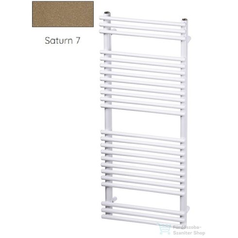 Radeco SARA E A1-400/SPE 496x450 törölközőszárítós radiátor, SATURN 7 (metál homok) színben