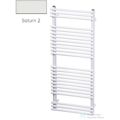Radeco SARA E A2-400/SPE 648x450 törölközőszárítós radiátor, SATURN 2 (matt fehér) színben