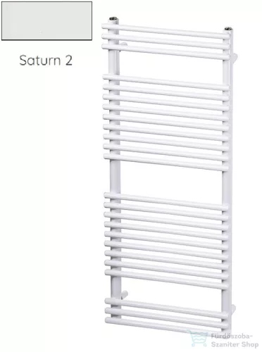Radeco SARA E A4-500/SPE 1028x550 törölközőszárítós radiátor, SATURN 2 (matt fehér) színben