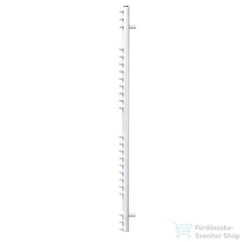 Radeco SARA E A4-500/SPE 1028x550 törölközőszárítós radiátor, SATURN 2 (matt fehér) színben
