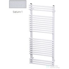   Radeco SARA E A5-400/SPE 1180x450 törölközőszárítós radiátor, SATURN 1 (metál jégszürke) színben