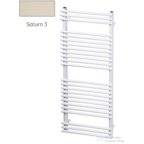 Radeco SARA E A5-400/SPE 1180x450 törölközőszárítós radiátor, SATURN 3 (matt bézs) színben