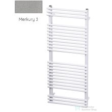   Radeco SARA E A5-500/SPE 1180x550 törölközőszárítós radiátor, MERKURY 3 (metál világosszürke) színben