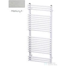   Radeco SARA E A6-400/SPE 1408x450 törölközőszárítós radiátor, MERKURY 1 (metál ezüst) színben