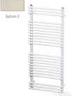 Radeco SARA E A6-500/SPE 1408x550 törölközőszárítós radiátor, SATURN 3 (matt bézs) színben