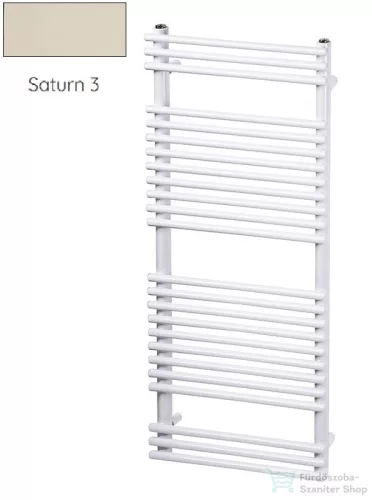 Radeco SARA E A6-500/SPE 1408x550 törölközőszárítós radiátor, SATURN 3 (matt bézs) színben