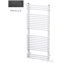   Radeco SARA E A7-500/SPE 1636x550 törölközőszárítós radiátor, MERKURY 6 (metál fekete) színben