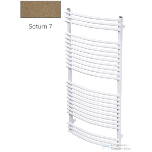 Radeco SONIA E A1-500/SLE 496x550 törölközőszárítós radiátor, SATURN 7 (metál homok) színben