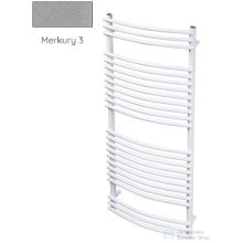   Radeco SONIA E A2-600/SLE 648x650 törölközőszárítós radiátor, MERKURY 3 (metál világosszürke) színben