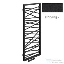   Radeco SPIDER 1 1600x530 design radiátor, MERKURY 7 (matt fekete) színben