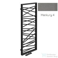   Radeco SPIDER 2 1200x530 design radiátor, MERKURY 4 (metál szürke) színben