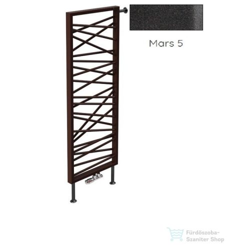 Radeco SPIDER BIS 2 1200x530 design radiátor, MARS 5 (antracit) színben