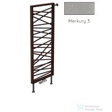   Radeco SPIDER BIS 2 1200x530 design radiátor, MERKURY 3 (metál világosszürke) színben