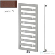   Radeco TENSOR 2 1160x550 design radiátor,JOWISZ 5 (matt barna) színben