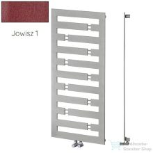   Radeco TENSOR 3 1600x550 design radiátor,JOWISZ 1 (matt bordó) színben